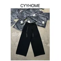 CYYHOME尼料直筒裤