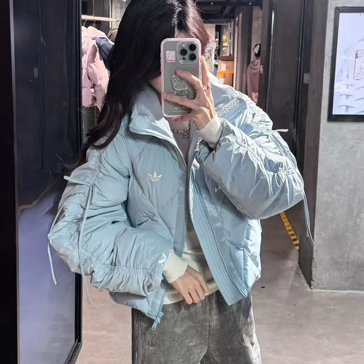 adidas BOW COM DOWN JACKET 保暖运动羽绒服 KC2612  