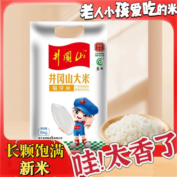 喷香猫牙米长粒香大米2025年新米现磨香米长粒米加长丝苗厂家直销