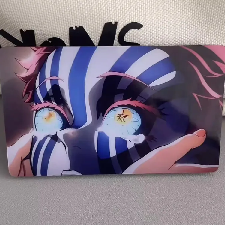 鬼灭之刃猗窝座变身流沙卡精美个性创意桌面摆件收藏纪念