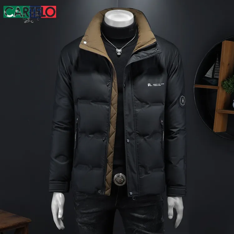 卡帝乐鳄鱼男士新款棉服外套冬季立领时尚百搭棉衣保暖御寒上衣服