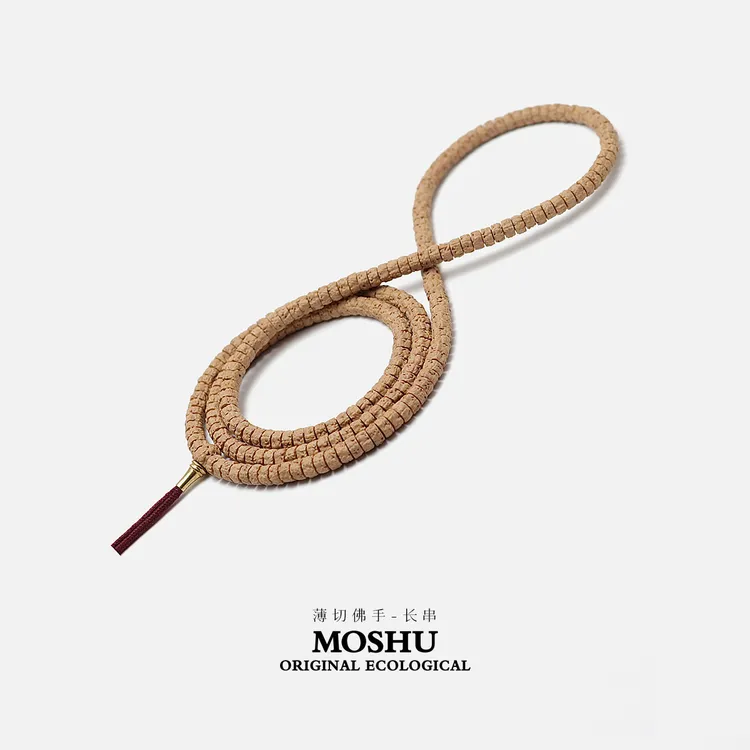 【老高专属】墨树MOSHU薄切5mm藏式佛手手串/长串 小金刚菩提