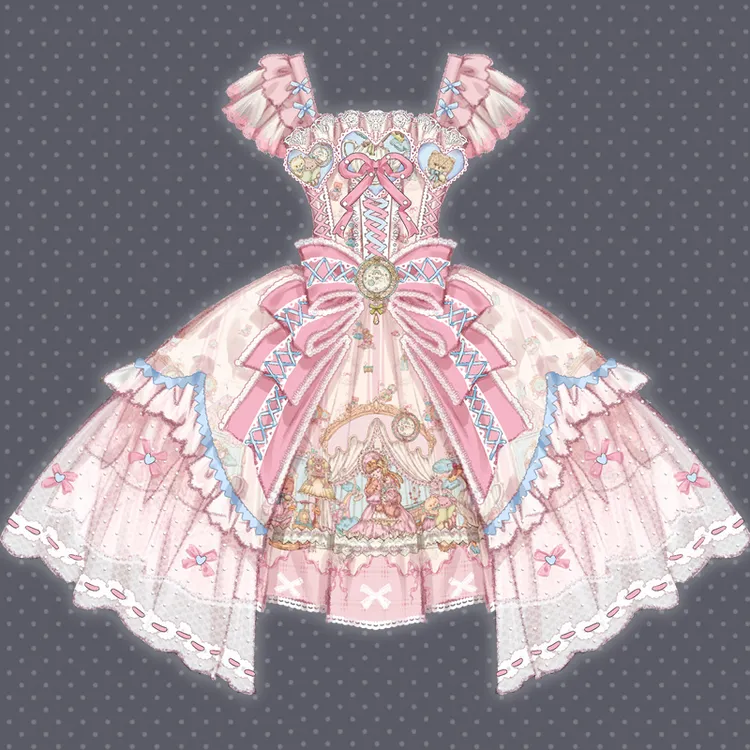 【意向金不是裙子】玩偶幻想匣预定优惠券可爱甜美JSK樱洛芙Lolita