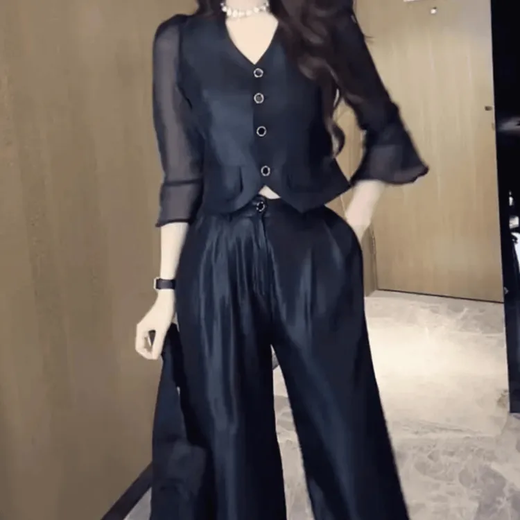新款法式浪漫气质时尚潮流休闲女装