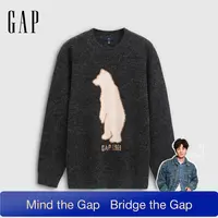 【成毅代言】Gap男女装2025秋季新款logo休闲针织衫上衣792153