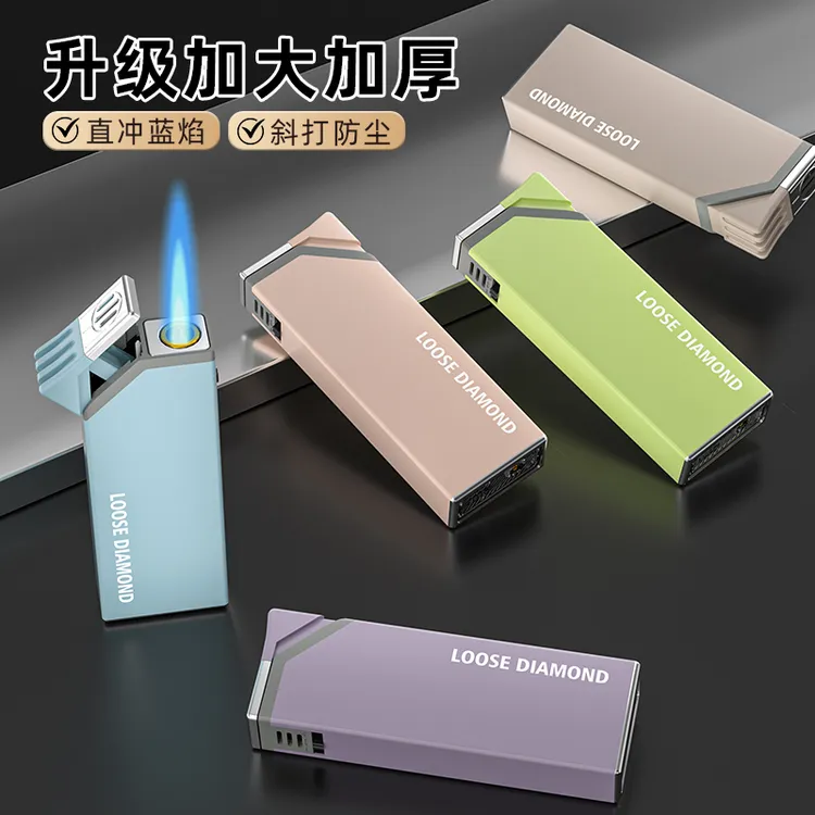 个性创意金属加厚直冲耐用时尚充气爆款打火机老公礼物仪式感