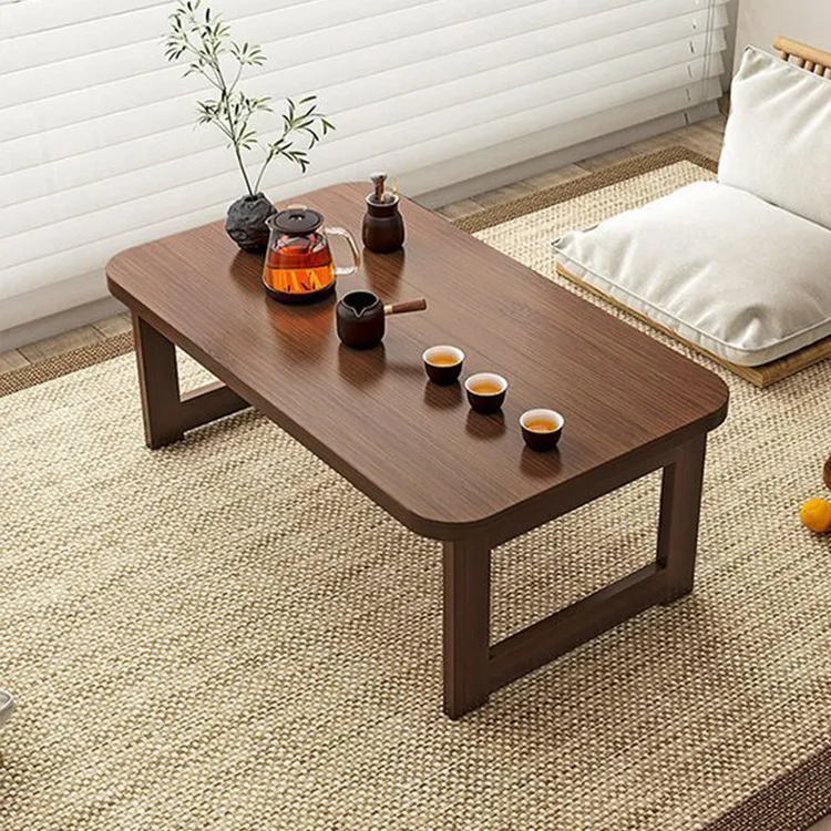 飘窗小桌子可折叠家用榻榻米茶几床上学习桌免安装便携式炕几矮桌