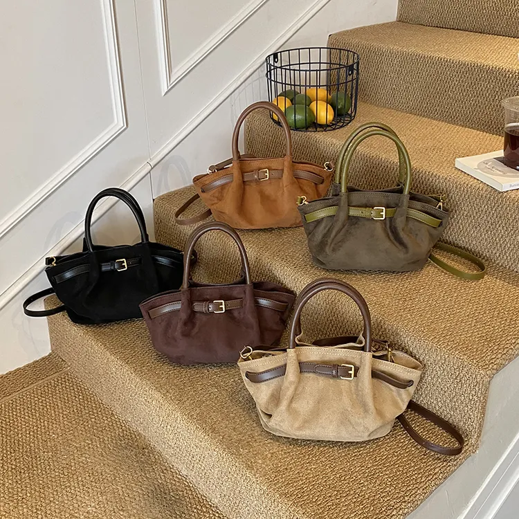 【十月新款】2025欧美风轻奢小众手提款手提包单肩手拎包上班通勤