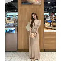 SZA【许我耀眼第七集】秋季新款温柔长袖上衣+半身裙两件套A-2331