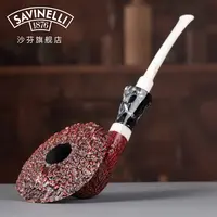沙芬烟斗总裁签字系列P110EX特优级喷砂面手工大师烟斗手工制作