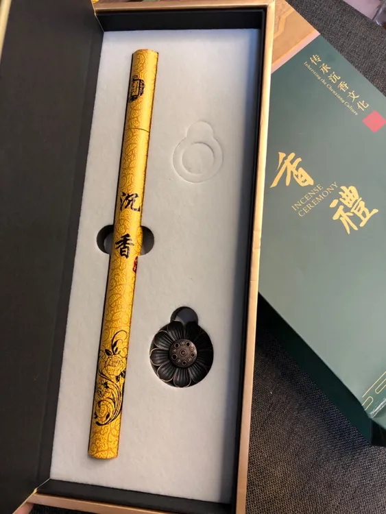 【荷花物语礼盒】 10g芽庄1号手工线香居家香薰天然线香套装