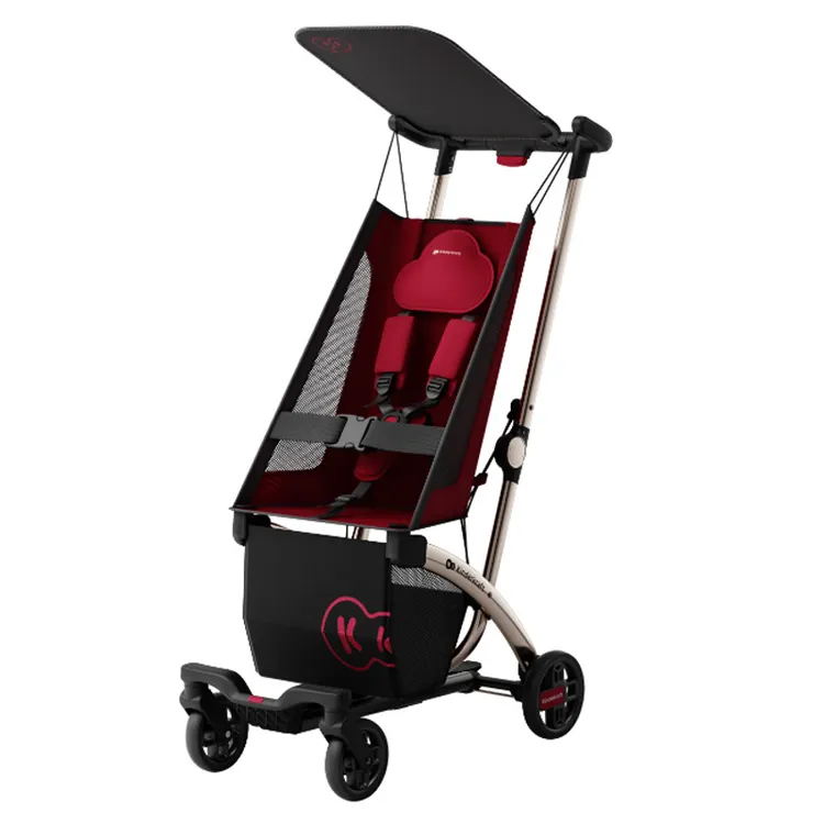 KK推车儿童遛娃神器轻便可折叠旅行口袋车大童宝宝婴儿手推溜娃车
