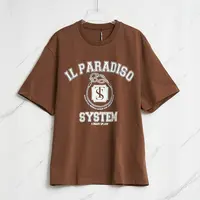 未使用  System字母印花T恤SOBU00051