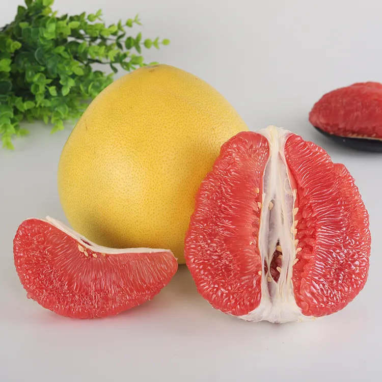 【核心产区】福建平和老树头茬三红蜜柚皮薄肉厚多汁新鲜水果5-8斤