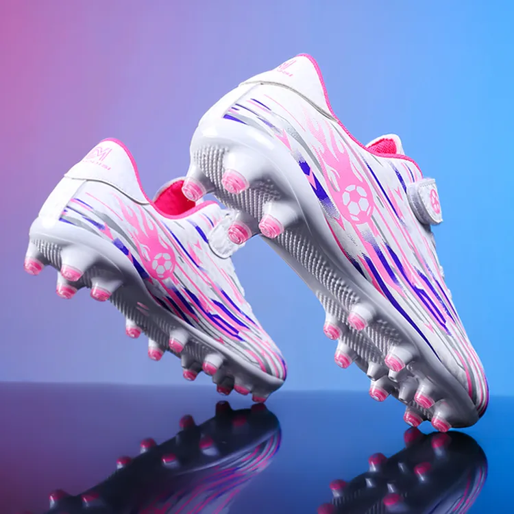 ABCJINDE儿童足球鞋女童长钉短钉防滑跑步秋季小学生女孩运动鞋潮