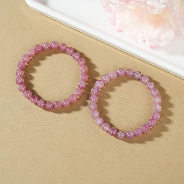 【云上叙】老矿紫马粉手串-多样性发其一-7.5mm-V61638-M（甄选）
