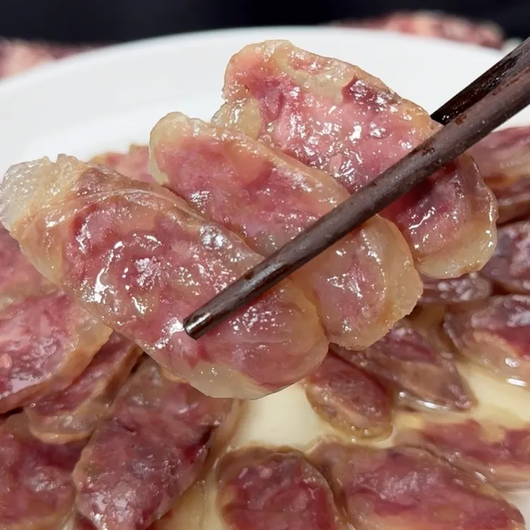 和县黑猪肉香肠.原味咸香.纯猪肉香肠今年新货