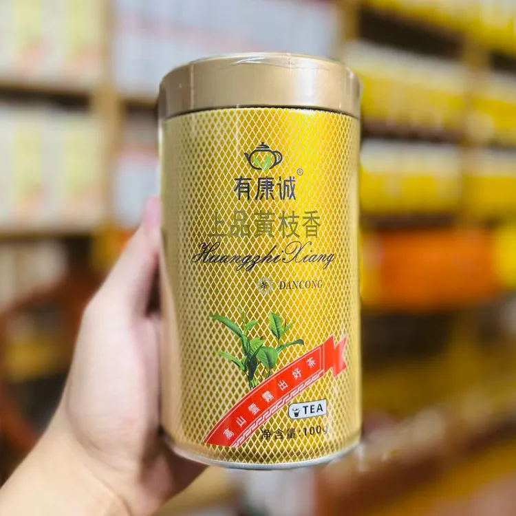 有康诚上品黄枝香100克罐装潮州凤凰单丛鲜茶叶清香乌龙茶口粮茶