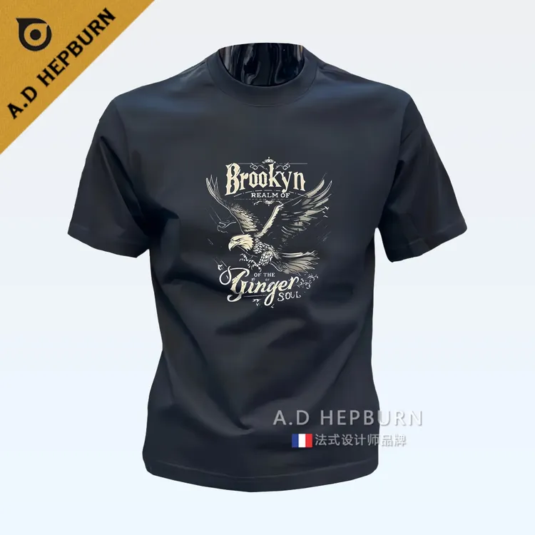 短袖T恤男夏季潮牌字母印花上衣 时尚休闲运动透气舒适半袖打底衫