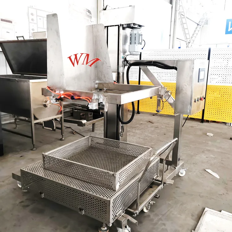 全自动翻盘机翻筐机杀菌盘翻盘机卤煮框翻框机卸盘机上料机倒料机