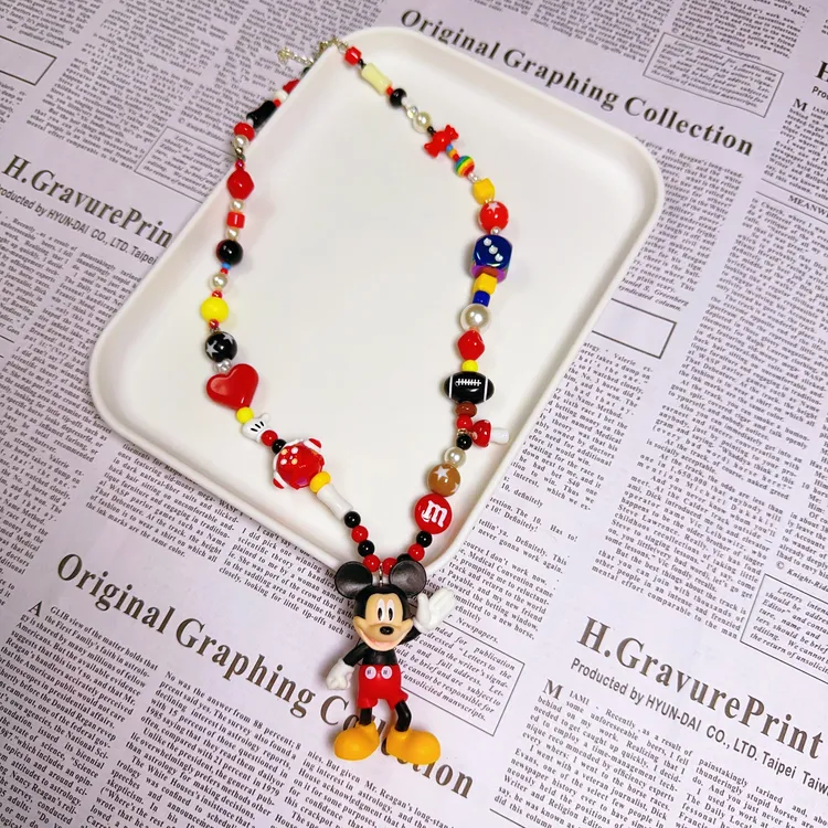 冬季时尚可爱卡通DIY手作项链一物一拍默认微瑕