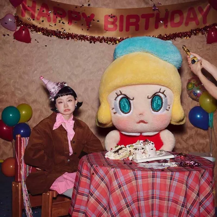 POP MART/泡泡玛特Angry Molly心火怒放系列毛绒挂件盲盒潮玩礼物