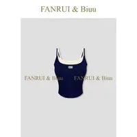 FANRUI/泛芮「轻歌 」双层小众百搭性感修身内搭打底背心吊带B18382
