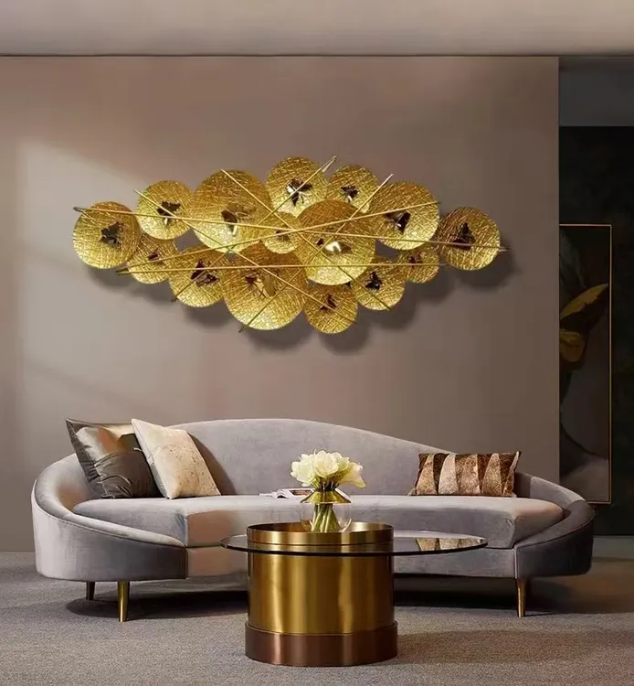 （新疆包邮）UZKAN 轻奢复古客厅背景墙壁饰