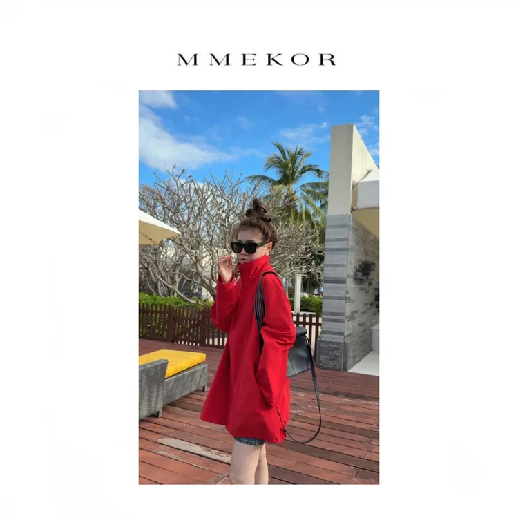 MMEKOR“胶囊风衣”摩登街头时髦百搭上衣 88617