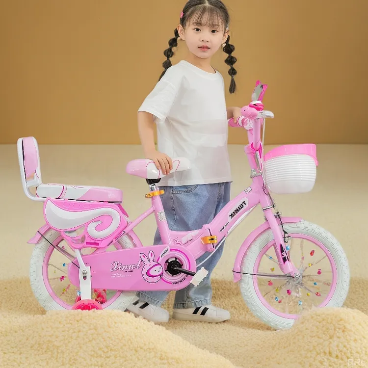 自行车3-6岁儿童儿童车小孩自行车儿童女孩自行车儿童靠背