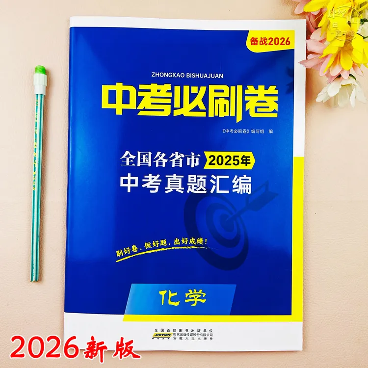 2026新版化学中考真题试卷化学中考必刷卷中考复习资料初三考试卷