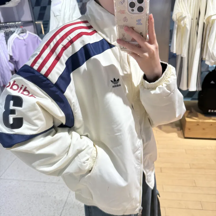 ADIDAS TEAM REVERSIBLE PADDED 新款保暖双面穿运动棉服  KC0094