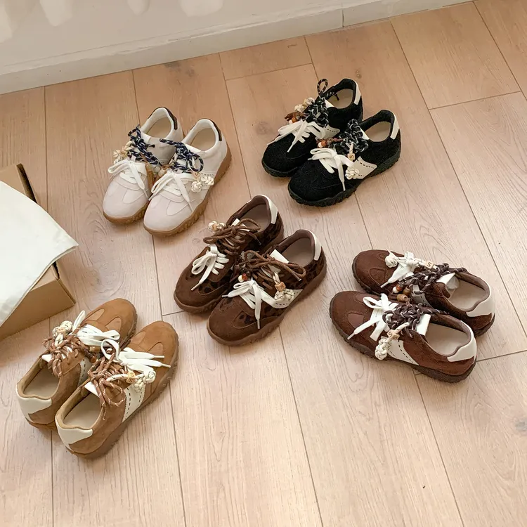 【苏茵茵同款】8cm内增高鸳鸯鞋带运动休闲鞋秋冬升级小个子阿甘鞋