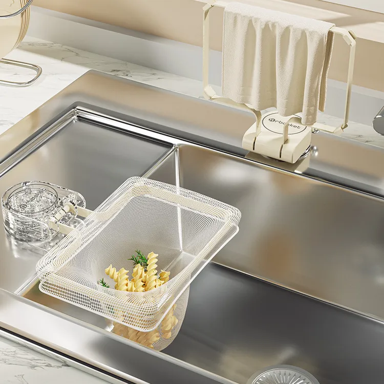 吸盘厨房水槽过滤网洗菜盆洗碗池剩饭剩菜残渣一次性漏网沥水网架
