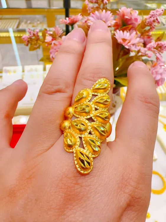 合金戒指 0.12g 戒指 【22】سېھران مىس قاپىلىما ئالتۇنلىرى 