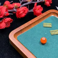 璀璨设计Y1997牛黄玛瑙配摆件J133