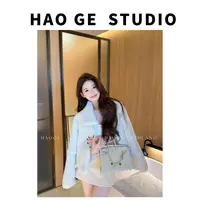 浩哥严选●雪兔精灵HGQ5PC4227A皮草预气质简版百搭保暖减龄短款