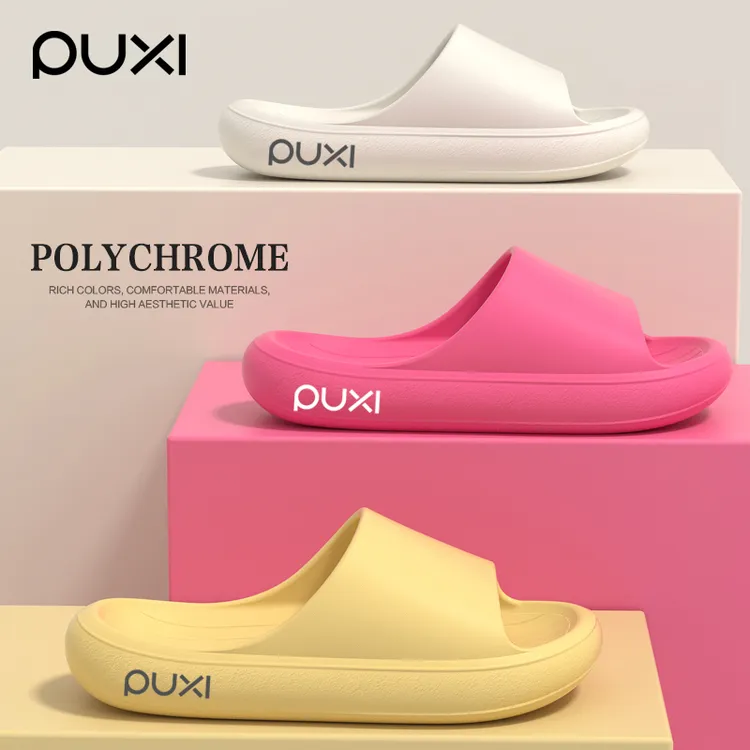 朴西2024新款拖鞋夏季女士防滑厚底ins软底居家室内情侣凉拖鞋男