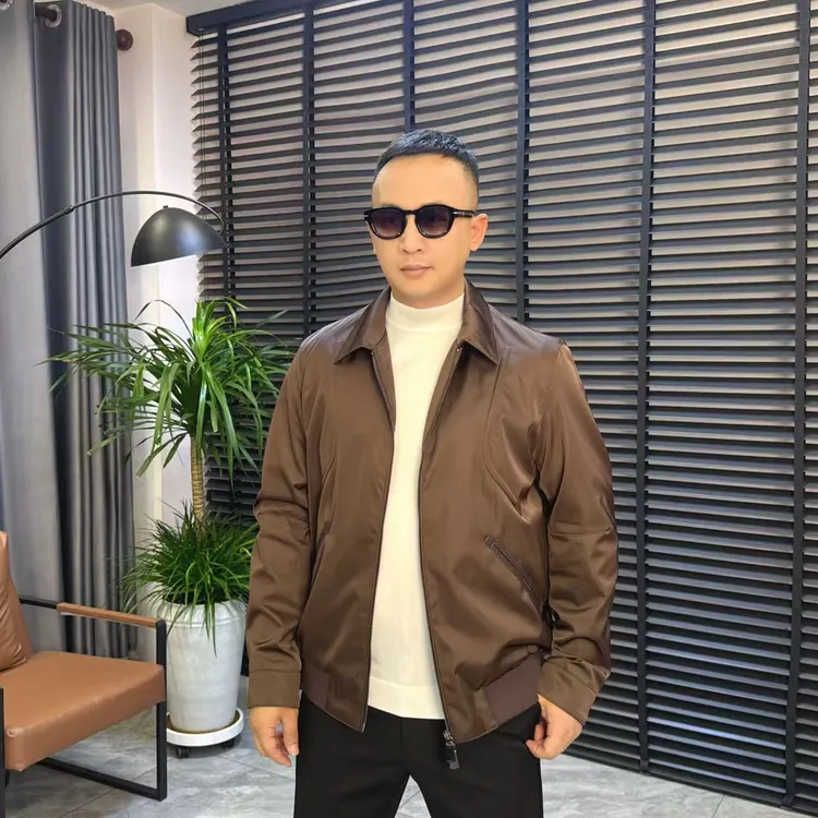张先生欧货•88182秋季男士轻商务时尚休闲简约翻领外套