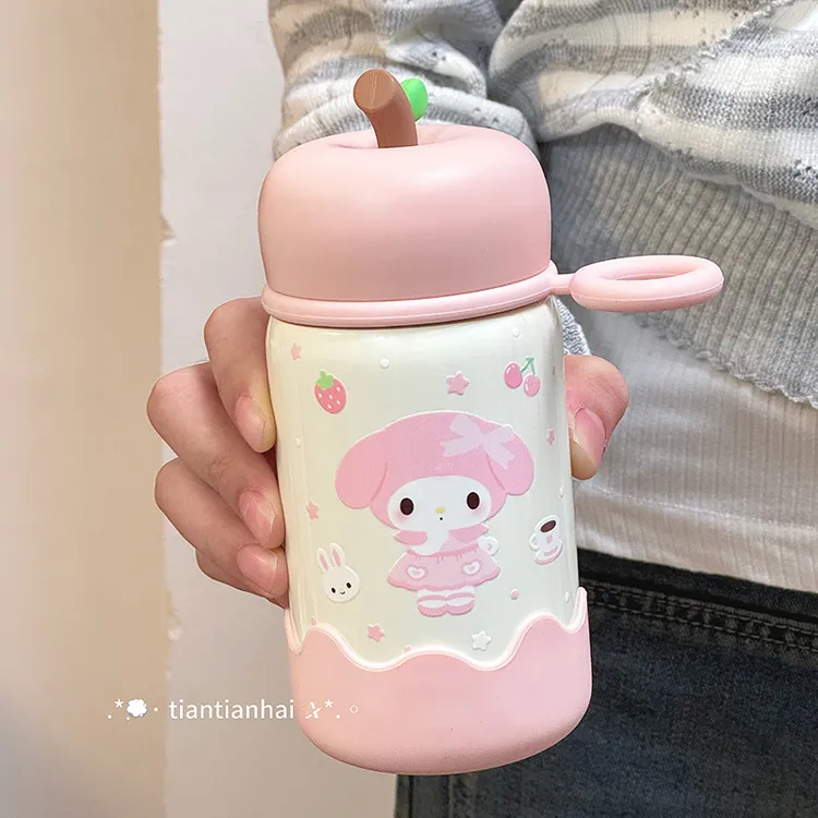 mini超萌女生保温杯卡哇伊新款高颜值直饮口袋杯便携随身杯学生