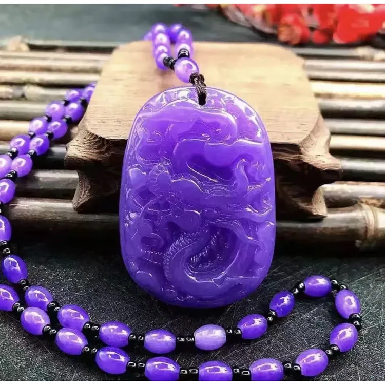 紫罗兰龙牌平安无事吊坠民族风挂件驾车个人用品