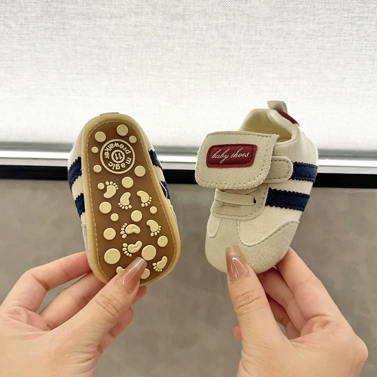 春秋0-1岁婴儿鞋软底防滑防踢运动鞋3-678到12个月男女宝宝学步鞋