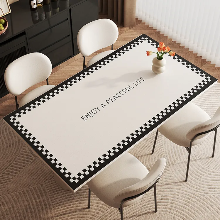 2025新款餐桌垫防油防水桌布垫隔热耐高温防烫桌面垫子高级茶几垫