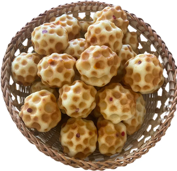 山西特产手工烘烤石子饼酥软可口特色零食