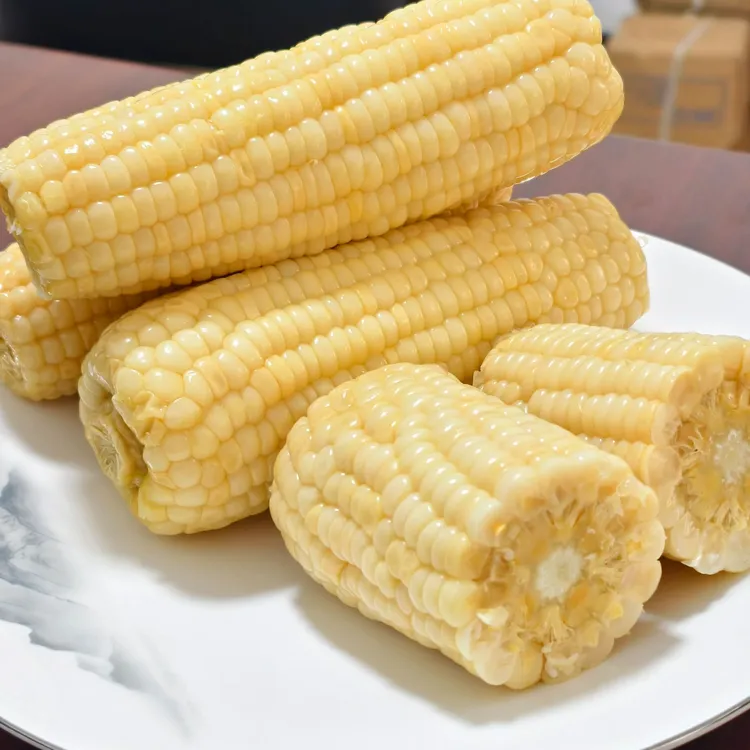 内蒙336品种甜糯白玉米260克*8根 一整箱