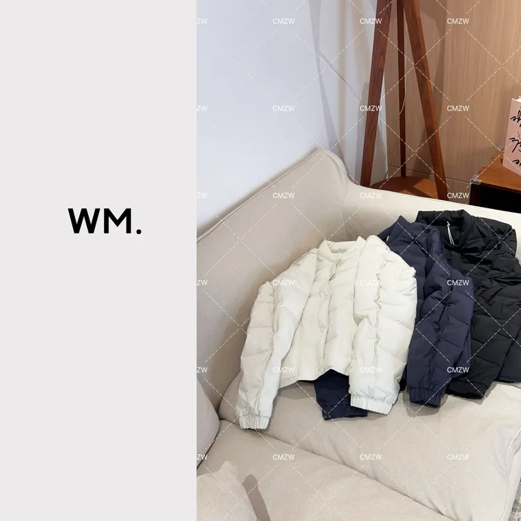 CMZW*轻薄必入款*小众极简显瘦轻薄款束口羽绒衣JS-Y-25110403