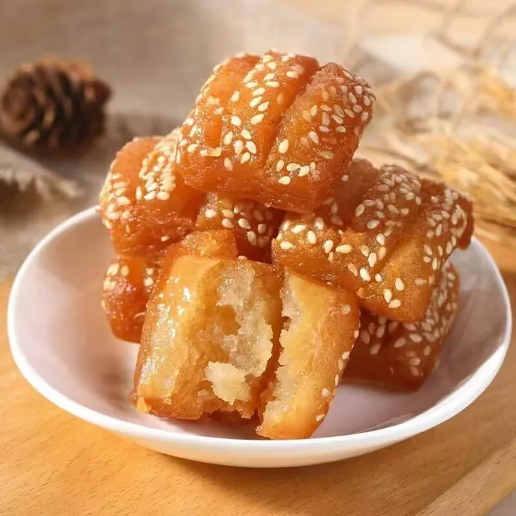 【厂家直销】蜜三刀果子老式山东特产传统糕点老味道油果点心1000g