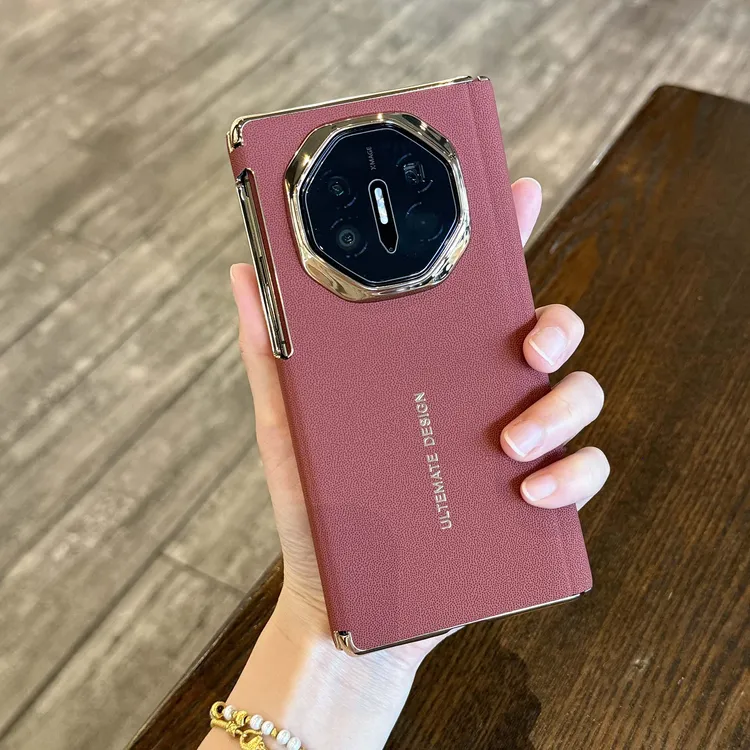 【双中轴保护】适用华为MateXTs/XT手机壳新款电镀边框商务保护壳