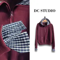 DC STUDIO【小夜曲】2024秋冬新款显瘦长袖时尚百搭修身假两件卫衣