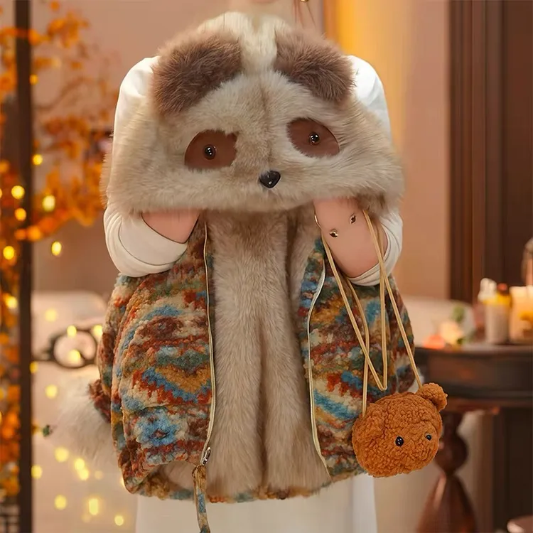 2025新款冬款国风男女童洋气时尚加厚女民族风外套潮